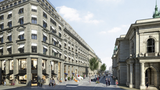 Visualisierung Bauprojekt Alter Wall 2-32 in Hamburg von Art-Invest Real Estate
